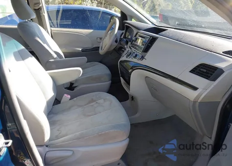 2011 Toyota Sienna Base V6 из США, поврежденный, VIN 5TDZK3DC3BS054982